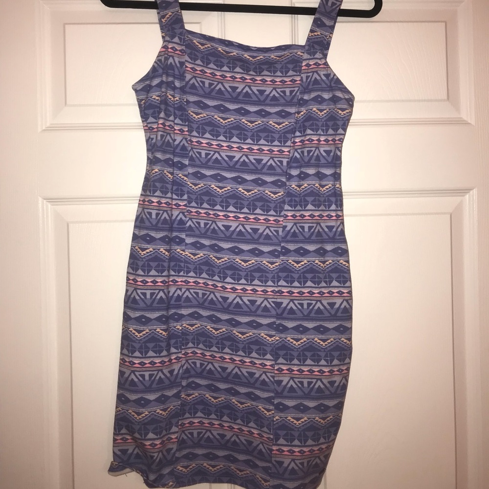 Hollister tribal print dress